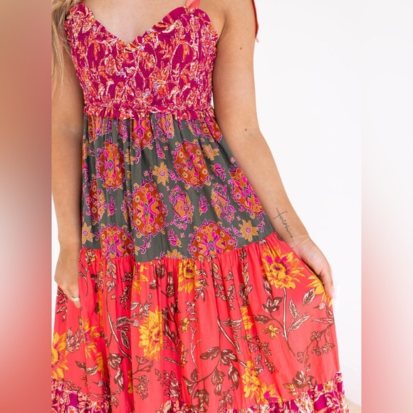 FREE PEOPLE BLUEBELL MAXI DRESS - Picture 3 of 8